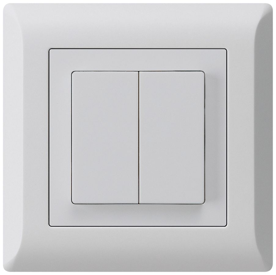 UP-Schalter kallysto.line 3/1P+AR/1 hellgrau