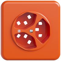 UP-Montageset STANDARDdue SNAPFIX® für 3×T23 mit Frontlinse or