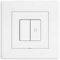 UP-Druckschalter EDIZIO.liv Wiser SNAPFIX® 1 Kanal 1 Szene 2 Tasten ws