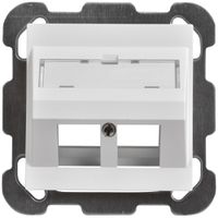 Kit de montage ENC Keystone Dätwyler bc,2×,EDIZIOdue, oblique, s.cadre rec