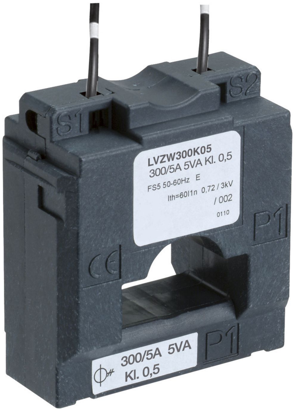 Stromwandler Hager 1-polig zu weber.vertigroup DIN1…3 300/5A 2.5VA Klasse 0.5