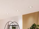 LED-Downlight Eglo FUEVA 7W 0…620lm 2700…6500K IP44 DIM Ø120×40mm Nickel