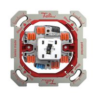 UP-Leuchtdruckschalter Feller SNAPFIX® 6/1L Frontlinse KS gelb
