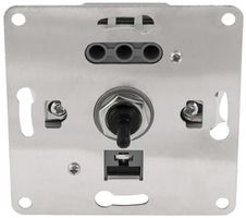 UP-Drehdimmer DOTLUX 220…240V DIM Phasenabschnitt 5…300W 80×80mm weiss