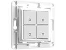 UP-Wandsender Shelly Wall Switch 4 4-Kan 70×70×12mm weiss