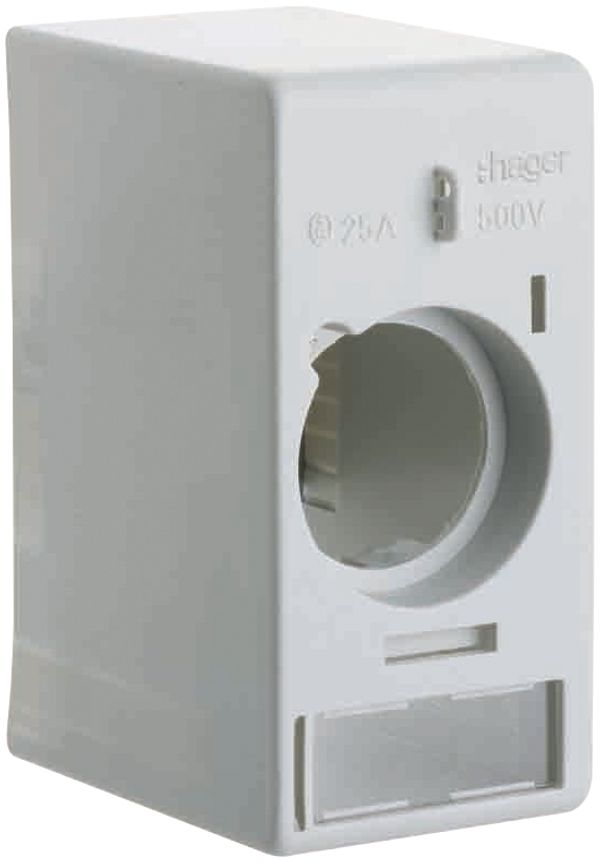 Couvercle weber.uniline 1 pôle 25A pour 810030136 gris