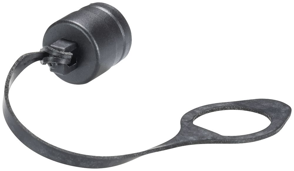 Verschlusskappe RST16i3/2, für Buchse, schwarz