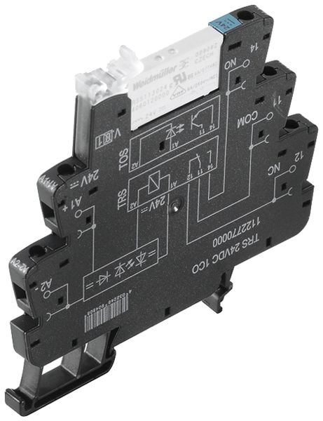 Relais WM TRS 1CO AgSnO2 9.6…14.4VDC 6A/250VAC