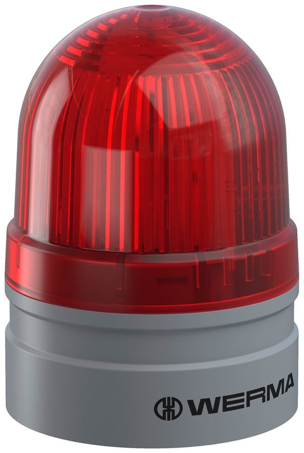 Blitzleuchte WERMA Mini TwinFLASH, 12VAC/DC, rot