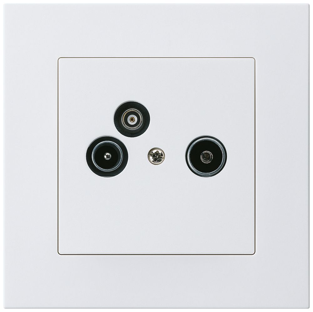 UP-Antennendose R/TV-Daten kallysto.pro 2GHz 4dB weiss