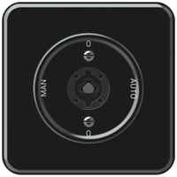 Interrupteur à clé ENC origin commutateur 2/1L 16A 250V 1-2-1-2 92×92mm noir