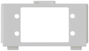 Modulo multimedia M3 FO vuoto per 2×SC Duplex kallysto grigio chiaro