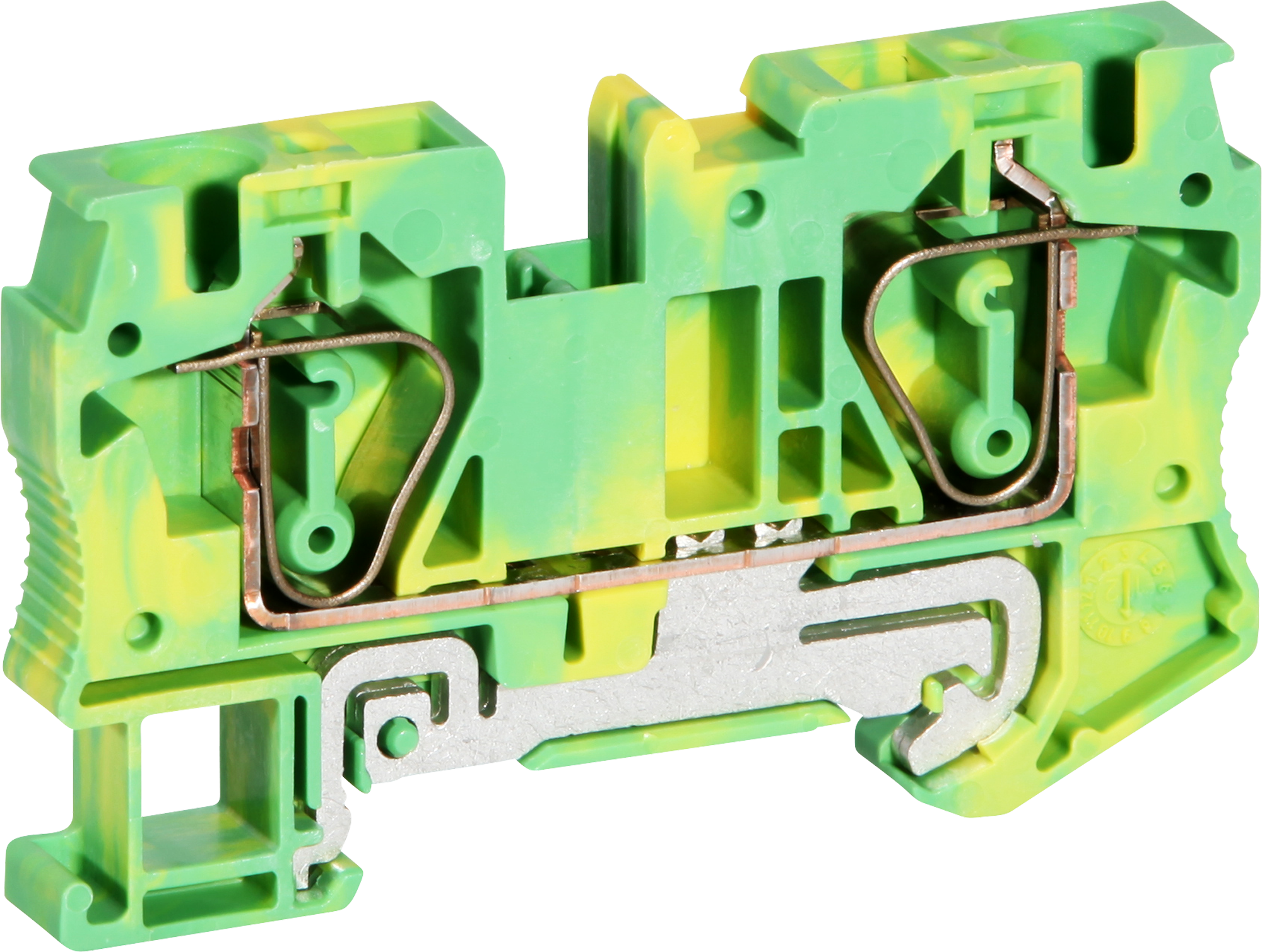 Morsetto di protez. 0.2…10mm² connessione a molla verde/giallo
