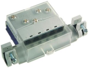 Scatola di derivazione Woertz per cavo piatto Combi/DALI 2×5P piatto