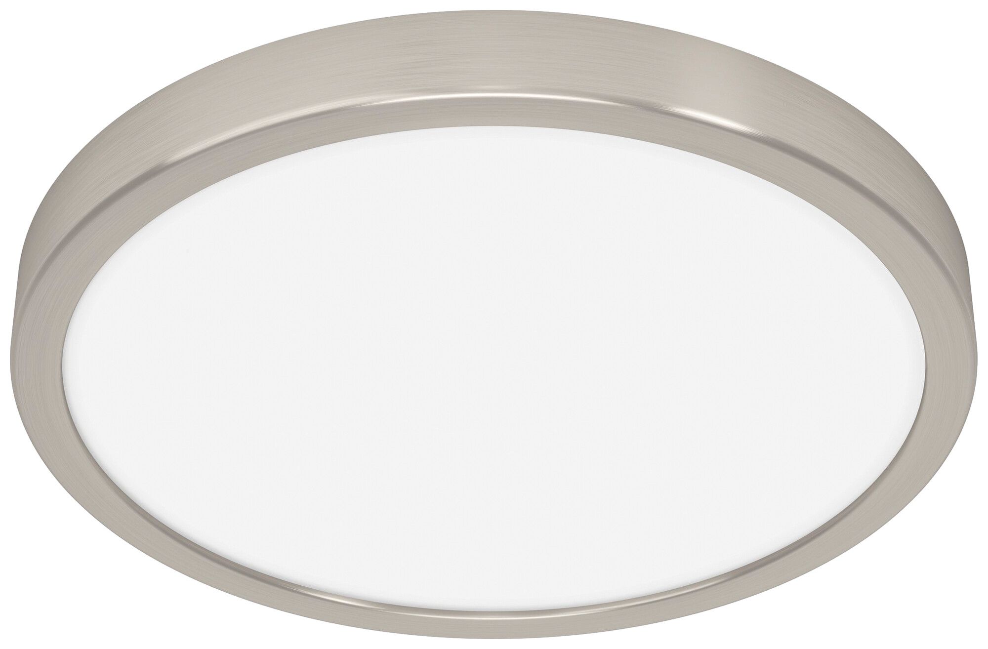 LED-Deckenleuchte Eglo FUEVA 16W 0…1800lm 2700…6500K IP44 DIM Ø278×25mm Nickel
