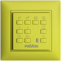 Commande murale EDIZIOdue pour Voxnet FMI, avec 10 bout., LED, IR, lemon