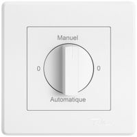 Interrupteur rotatif ENC EDIZIO.liv SNAPFIX® manette 2/1L 0-Manuel-0-Auto bc