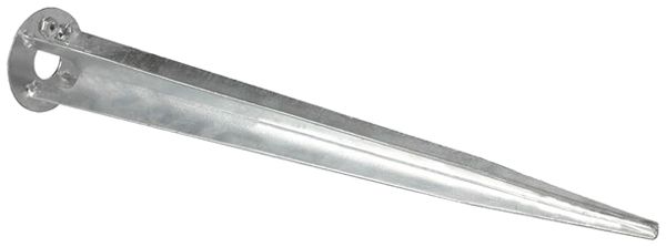 Erdspiess DOTLUX Stahl Ø70×402mm Zink