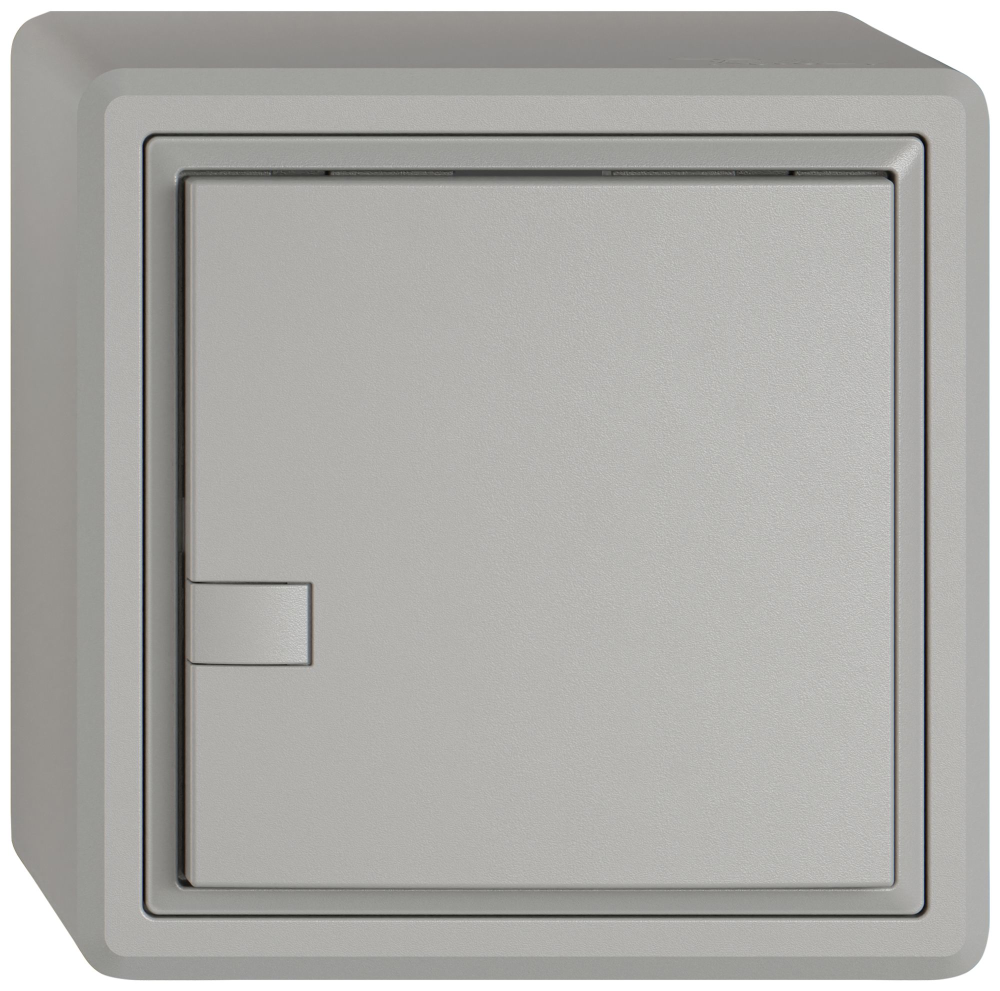 Pulsante KNX RGB AP EDIZIO.liv SNAPFIX® sensore temp.s.LED 1× com.1T grc