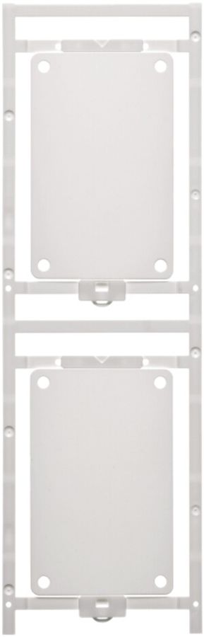 Marcatore per apparecchi Weidmüller MultiCard CC 85×54mm PA66 bianco