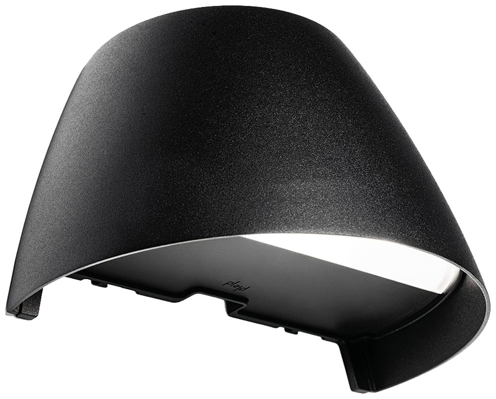 LED-Wandleuchte Plejd OUT-02-B 13W 2200…4000K IP44 DIM 143×232×143mm schwarz