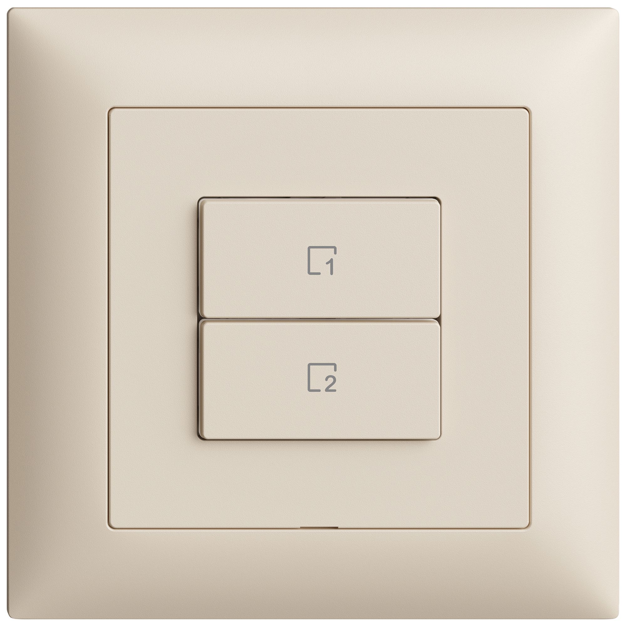 Comando per pulsante scene INC EDIZIOdue Wiser 2 scene 2t cr