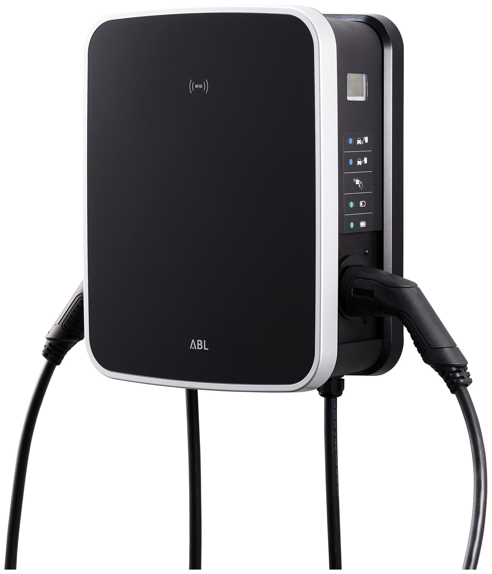 Station de charge ABL Wallbox eMH3 Twin 3W2284 Controller 2×T2 6.35m 22kW