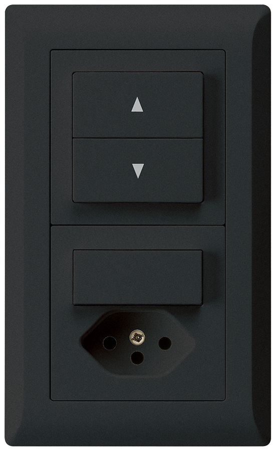 UP-Kombination kallysto.line Gr.I-I vertikal Storenschalter+Kombi S3/Typ 13 sz