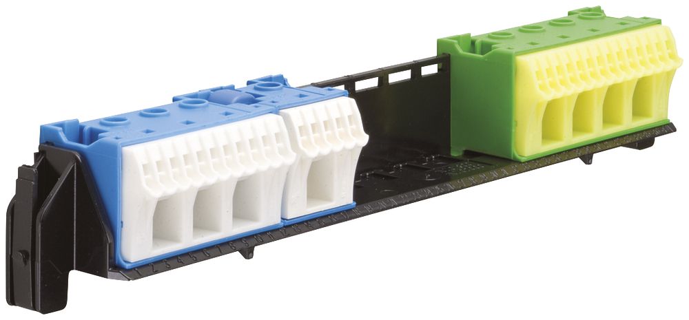 Morsetto di connessione Hager volta N/PE 11/3+5/1.14/4