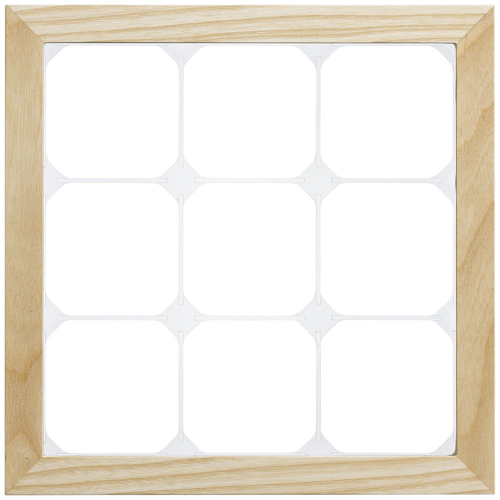Abdeckrahmen KAL.art 3×3 214×214mm Esche