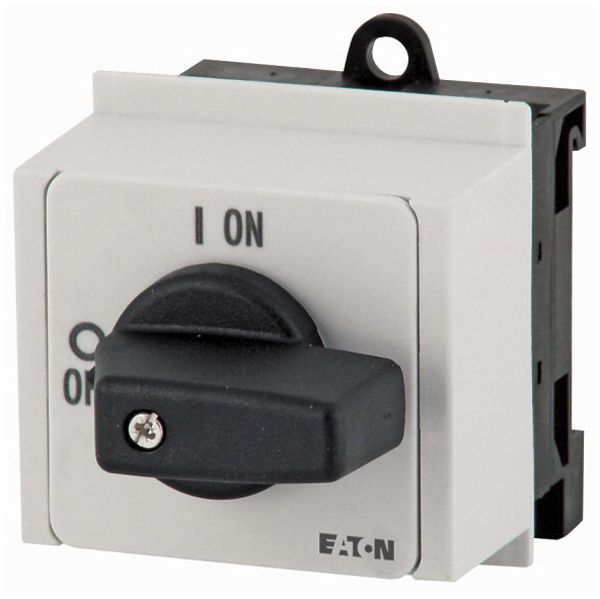 EB-Drehschalter EIN-AUS ETN, P1, 32A, 3P+N, Knebel schwarz