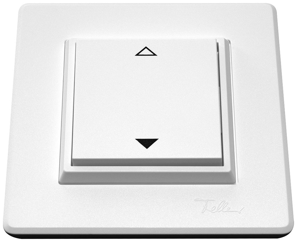 Poussoir RF AP ALADIN EnOcean EDIZIO.liv 2C/1T V/Λ sans piles blanc