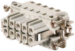Buchseneinsatz Weidmüller HDC HA 250V 16A 10L Zugfederanschluss Gr.2