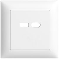 UP-Montageset Feller EDIZIOdue für Steckdose USB 18W Typ A + Typ C weiss