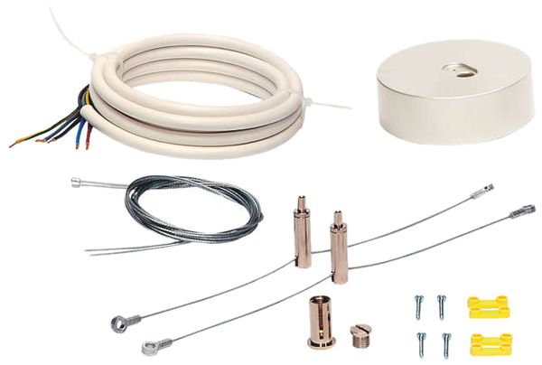 Suspension ZCS260 SME-3-WH pour TCS260, avec alimentation à 3 pôles, blanc