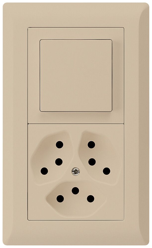 Combinaison ENC kallysto.line grd.I-I verticale poussoir+combi.S3/type 13 beige