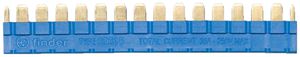 Kammbrücke Finder 093.16, 16-polig für Relaissockel 39/93, blau