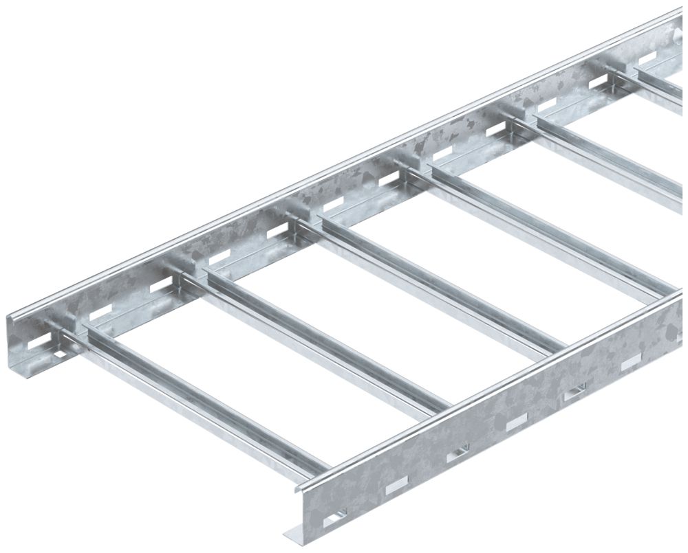 Échelle de câble BET maintien de fonction 60×400×3000mm, acier zingué au feu