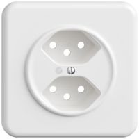 Kit di montaggio INC STANDARDdue SNAPFIX® per presa 2×T13 con lente frontale bi