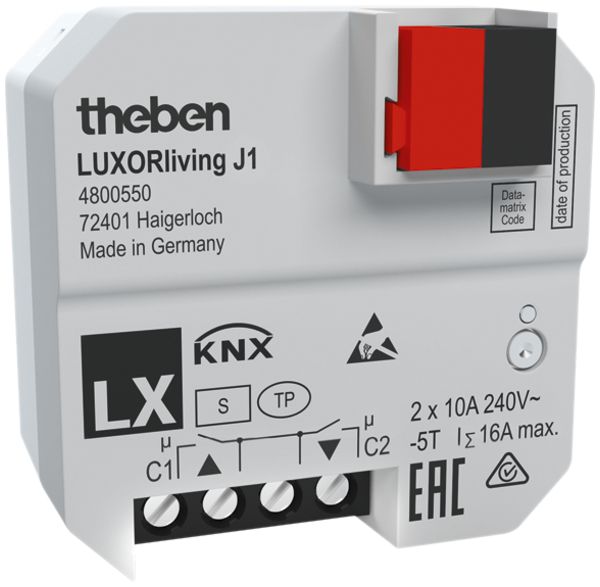 EB-Jalousieaktor KNX Theben LUXORliving 1-Kanal