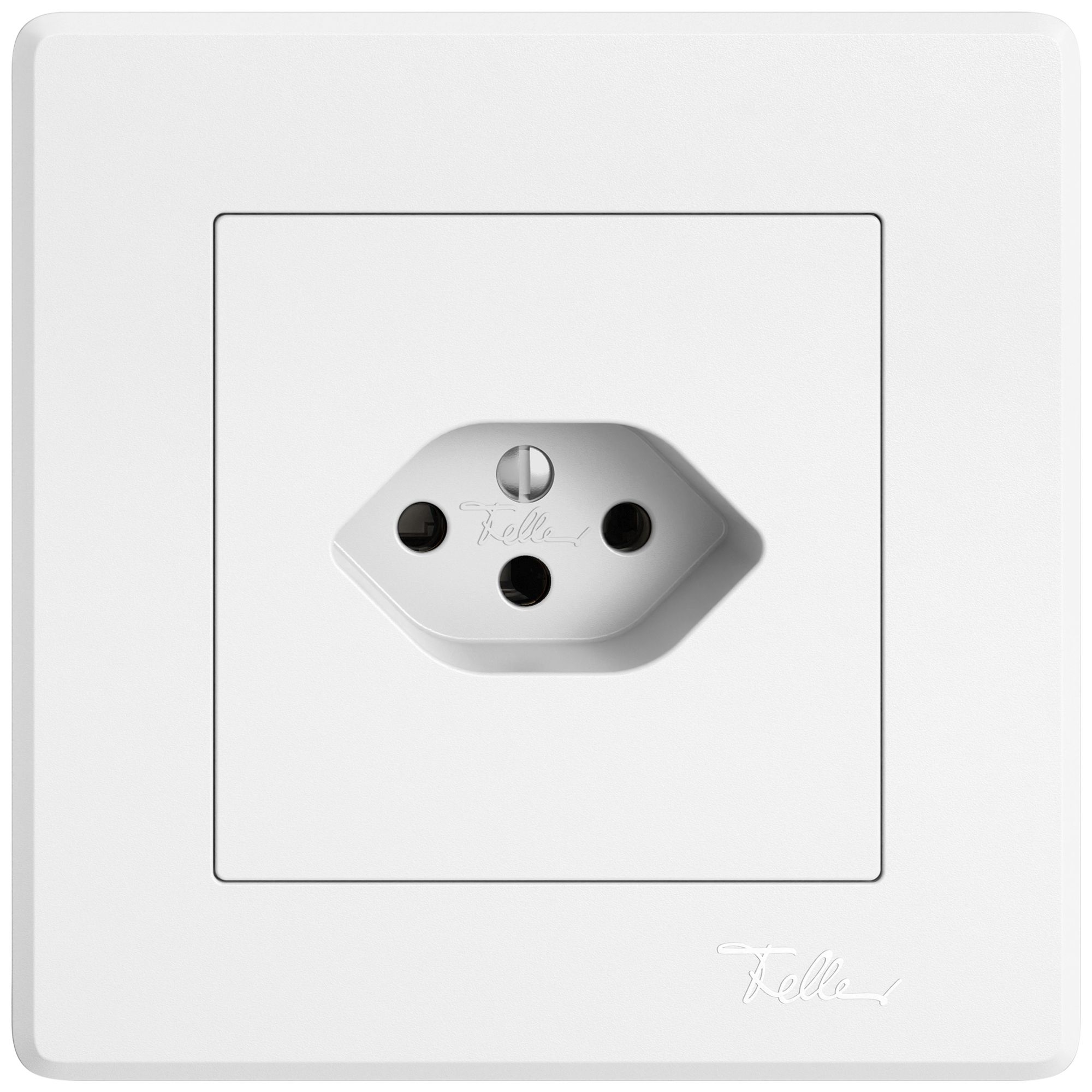 UP-Steckdose EDIZIO.liv SNAPFIX® 1×T13 ws