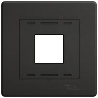 UP-Abdeckset EDIZIO.liv Wiser SNAPFIX® Thermostat schwarz
