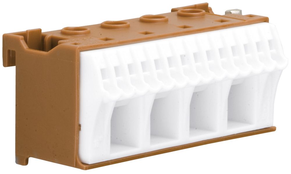 Borne de connexion Hager QuickConnect L 14/4 18 points de connexion