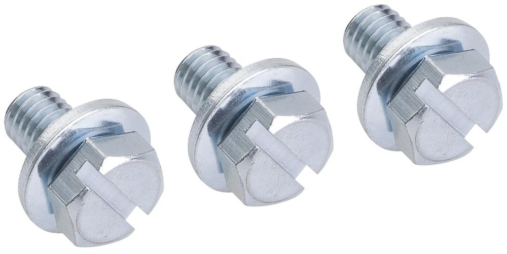 Vite di collegamento Weber M8×14mm antiruggine con molla 3 pezzi