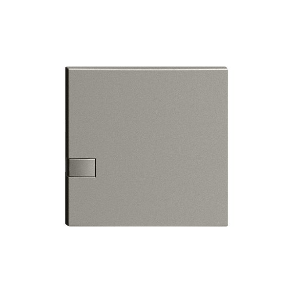 Touche 1/1 KNX/électron.s.LED EDIZIOdue commande simple gris foncé