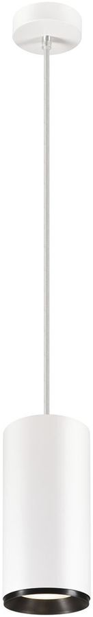 LED-Pendelleuchte SLV NUMINOS PD PHASE XL 36W 3800lm 4000K 24° weiss/schwarz