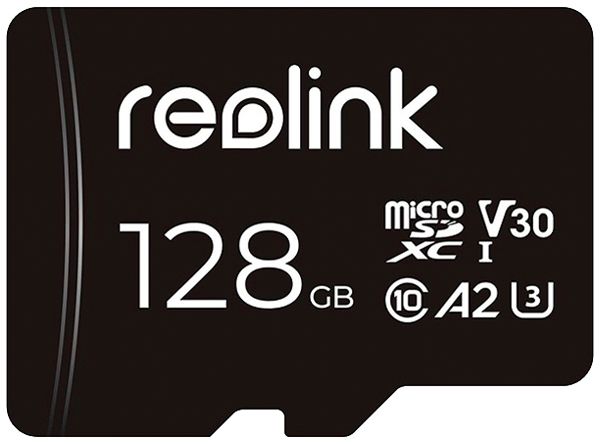 Scheda di memoria Reolink 128GB microSD XC class10 V30 A2 UHS-3