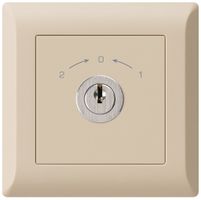 UP-SchwenkTaster 1->0<-2 kallysto.line beige mit Schloss Kaba 8