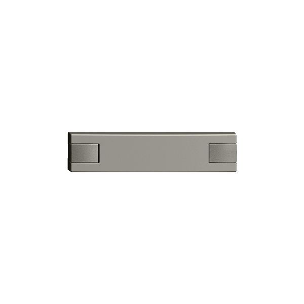 Touche 1/4 KNX/électron.s.LED EDIZIOdue commande à 2-touches gris foncé