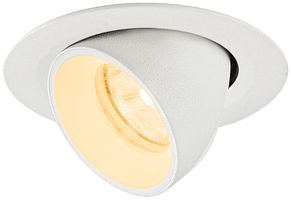 Downlight LED SLV NUMINOS GIMBLE XS 6.9W 950lm 3000K NB DALI Ø80×57mm bc